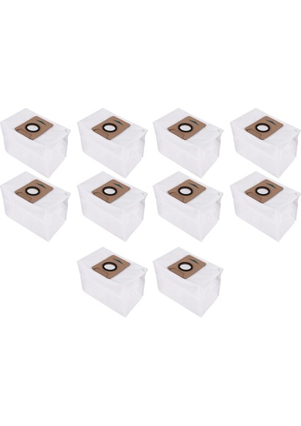 Ecovacs Deebot X1 Omnı Turbo Elektrikli Süpürge Torbaları Için 10 Paket Vakumlu Toz Torbası (Yurt Dışından) modelleri