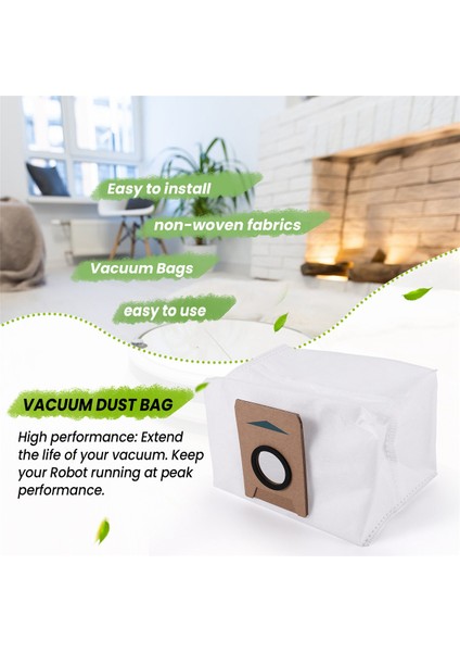 Ecovacs Deebot X1 Omnı Turbo Elektrikli Süpürge Torbaları Için 10 Paket Vakumlu Toz Torbası (Yurt Dışından) fırsatları