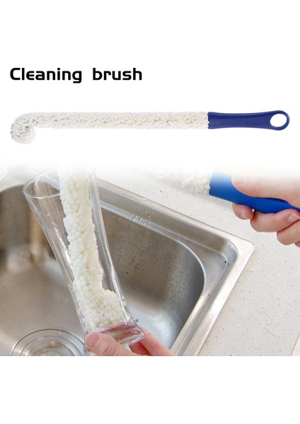 Şişe Temizleme Fırçası - 2'li Set Esnek Şişe Fırçası - Şarap Dekantörleri, Kadehler, Bardaklar, Kupaların Temizliği Için Çok Işlevli Ev Temizlik Araçları (Yurt Dışından) modelleri