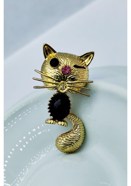 Bb Şanslı Kedi Broş modelleri