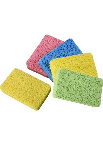 Büyük Selüloz Süngerler, Bulaşıklar Için Mutfak Süngerleri, Görev Ovma Süngerleri, Tencere Kapları Için Çizmeyen Bulaşık Ovma Süngeri 5 Adet (Yurt Dışından) modelleri