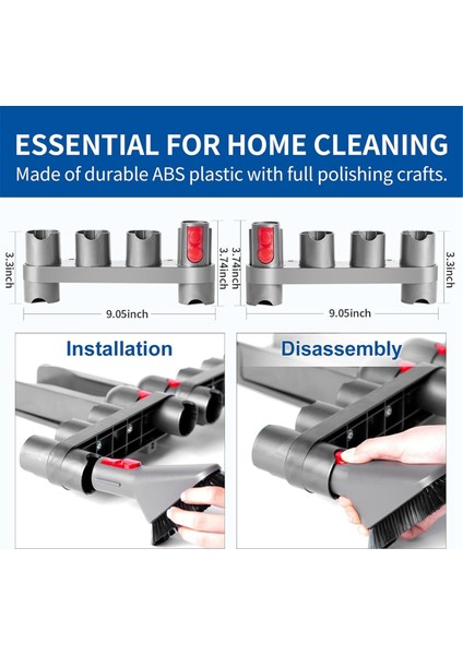 Dyson Elektrikli Süpürgeler Için Tutucular Duvara Monte ve Yerleştirme Istasyonu Düzenleyicisi Dyson V15 V7 V8 V10 V11 Modeli (Yurt Dışından) fiyatları