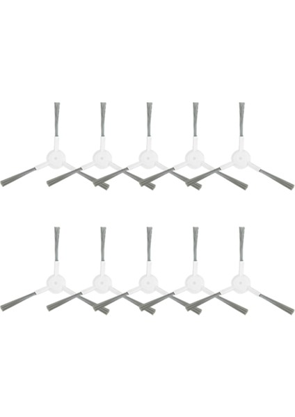 Xiaomi Dreame X30 / X30 Pro S30 L10S Ultra S10 S10 Pro S20 Robot Süpürgeler Yedek Parça Aksesuarları Için 10 Adet Yan Fırça (Yurt Dışından)