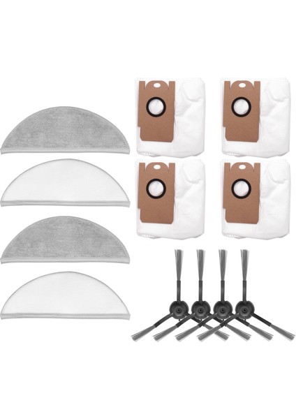 Lydsto R1 Robot Süpürge Için Değiştirilebilir Aksesuarlar Toz Torbası Yan Fırça Paspas Bezleri Yedek Parçalar (Yurt Dışından) fiyatları