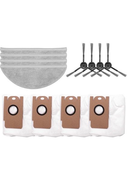 Lydsto R1 Robot Süpürge Için Değiştirilebilir Aksesuarlar Toz Torbası Yan Fırça Paspas Bezleri Yedek Parçalar (Yurt Dışından) modelleri