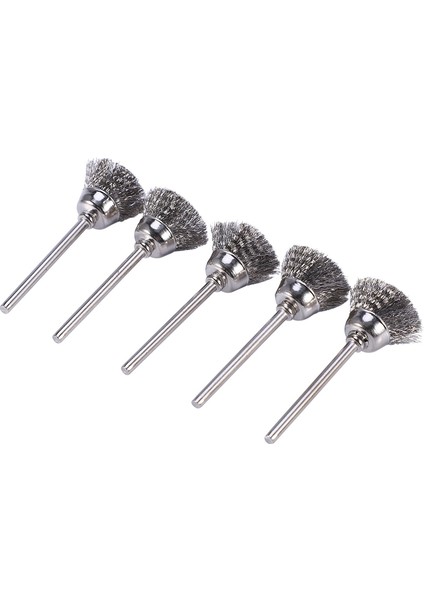 5 Adet 15 mm Çelik Tel Fırça Döner Aletler Için Düz Taşlama Makinesi (Yurt Dışından) fiyatları