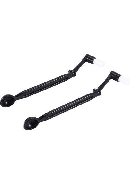 Kahve Makinesi Fırça Temizleyici Naylon Espresso Makinesi Fırçası Kahve Temizleme Aleti Kahve Aleti Barista Ev Mutfağı Için Kaşıkla (2 Paket) (Yurt Dışından)