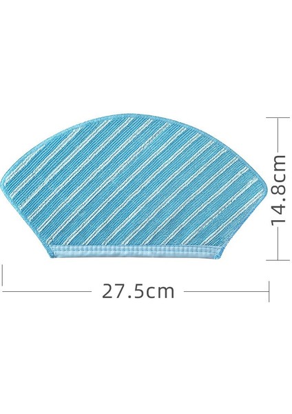 Midea M7 I10 Akıllı Ev Aletleri Aksesuarları Mop Rag Seti Robot Süpürge Için 5 Adet (Yurt Dışından)