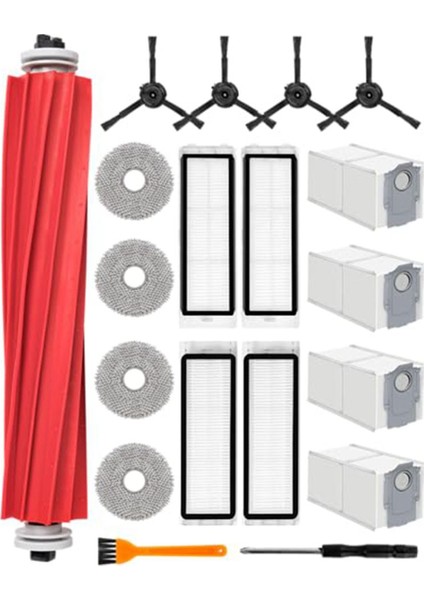 Roborock Q Revo / P10 Robot Süpürge Aksesuarları Roborock Q Revo Aksesuarları Için Yedek Parça Seti (Yurt Dışından)