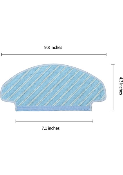 Ecovacs Deebot N10 N10 Plus Robot Süpürge Ana Yan Fırça Hepa Filtre Paspas Bezi Toz Torbası Yedek Parçaları (Yurt Dışından) fırsatları