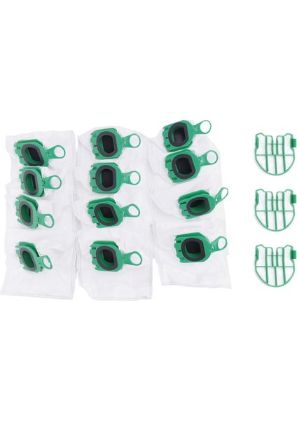 Vorwerk Kobold VB100 Fp 100 Için Elektrikli Süpürge Torbaları 3 Motor Koruma Filtreli Filtre Torbaları Yedek Toz Torbaları (Yurt Dışından)