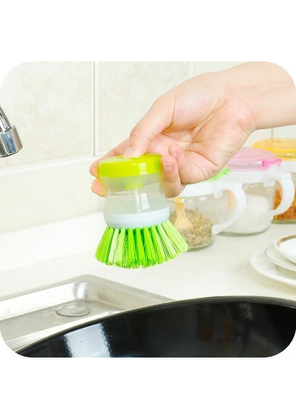 Mutfak Yıkama Aleti Tencere Bulaşık Plastik Fırça Bulaşık Deterjanı Sabunluk (Rastgele Renk) (Yurt Dışından) modelleri
