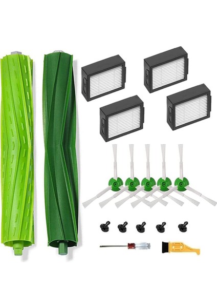 Irobot Roomba I3 Evo I3+ I4 I2 I4+ I6 I6+ I7+ I8 I8+/plus E5 E6 E7 J7 (7150) J7+ Elektrikli Süpürge Filtre Fırçası Için Parçalar (Yurt Dışından) fiyatları