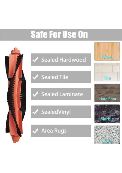 Xiaomi Robot Süpürge S10 Için 16 Adet Xiaomi Robot Süpürge S12 B106GL Yedek Parçalar Ana Yan Fırça Hepa Filtre Paspas Bezi (Yurt Dışından) modelleri