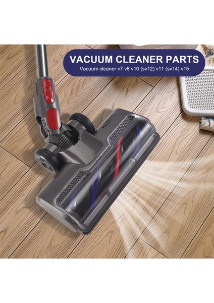 Dyson V7 V8 V10 V11 V15 Elektrikli Fırça Aksesuarları Elektrikli Süpürge Zemin Başlığı Için Doğrudan Tahrikli Elektrikli Fırça (Yurt Dışından) fırsatları