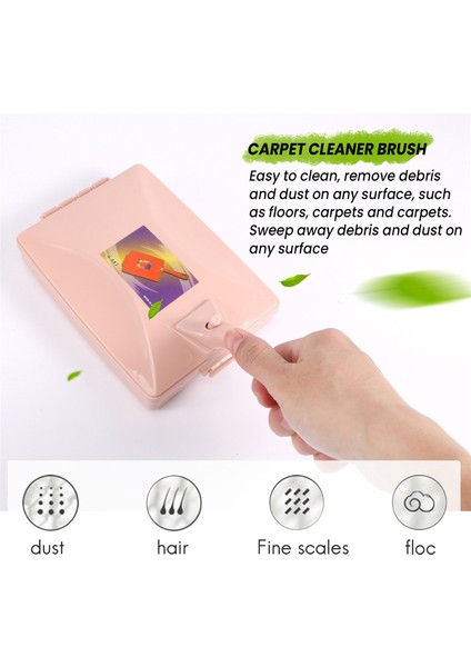 Halı Temizleyici Fırça Süpürge Kir El Tipi Kanepe Yatak Evcil Hayvan Tüyü Enkaz Kir Kürk Rulo Fırça Ev Temizlik Aracı (Yurt Dışından) fırsatları