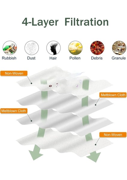 Dreame X30 Ultra / X40 Ultra / L10S Pro Ultra Robot Süpürge Için 12 Paket Toz Torbası, 3 L Büyük Kapasite (Yurt Dışından) modelleri