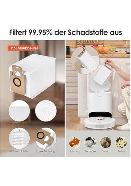 Dreame D10 Plus, Z10 Pro, L10 Plus Ana Fırça, Robot Süpürge Yedek Parça Aksesuarları Için Aksesuar Seti (Yurt Dışından) fiyatları