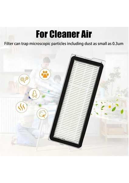 Roborock Qrevo S/qrevo Pro/qrevo Maxv Için Vakum Aksesuarları Temizleyici Robot Paspas Bezi Pedleri Vakum Toz Torbaları Hepa Filtreleri (Yurt Dışından) fırsatları