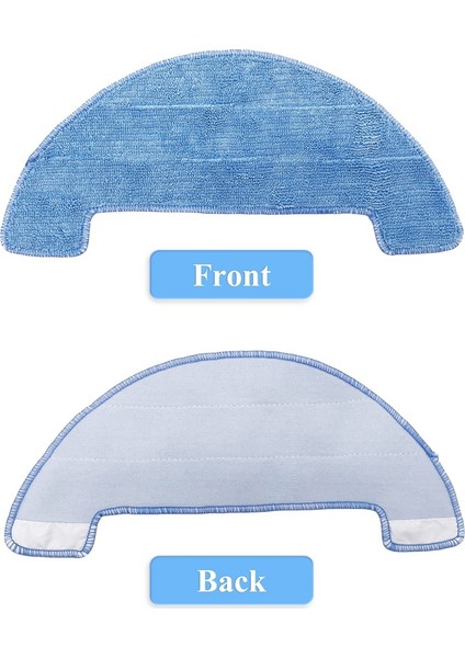 Coredy R750, R500, R550, R580, G800, G850 Robot Süpürge Aksesuarları Için Uyumlu Yedek Paspas Bezi Pedleri (Yurt Dışından) modelleri