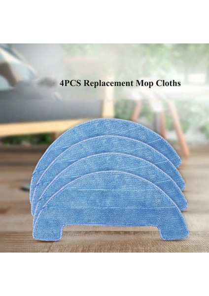 Coredy R750, R500, R550, R580, G800, G850 Robot Süpürge Aksesuarları Için Uyumlu Yedek Paspas Bezi Pedleri (Yurt Dışından) fırsatları