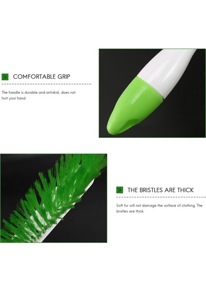Yatak Çarşafları Enkaz Temizleme Fırçası Yumuşak Kıllı Giysiler Masa Kanepe Toz Alma Fırçası Küçük Parçacıklar Saç Temizleyici (Yeşil) (Yurt Dışından) modelleri