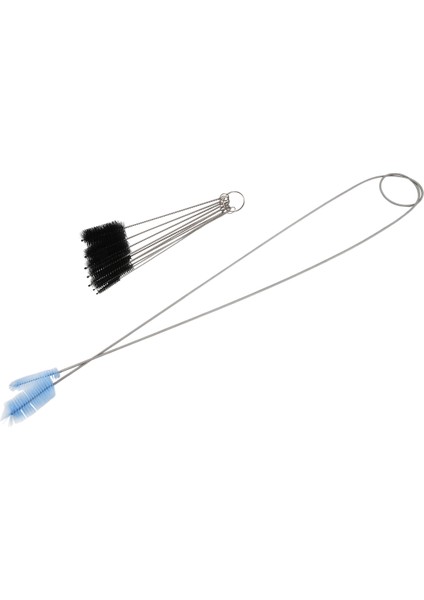 Akvaryum Filtre Fırçası Seti, Esnek Çift Uçlu Kıllı Hortum Boru Temizleyici Paslanmaz Çelik Uzun Temizleme Fırçası (Yurt Dışından) fırsatları