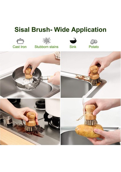 Geniş Ağızlı Şişeler, Bardaklar ve Kavanozlar Için Bambu Bulaşık Fırçası ve Ahşap Şişe Fırçası, Bulaşık, Şişe, Tencere Temizlemek Için Bulaşık Fırçası (Yurt Dışından) fırsatları