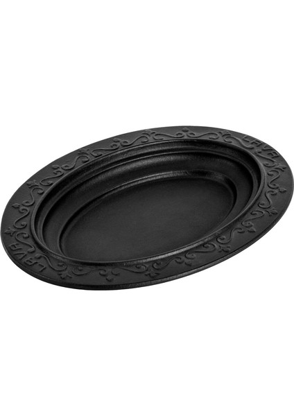 Döküm Oval Döner, Kebap Tabağı. Ölçü 32X23CM.