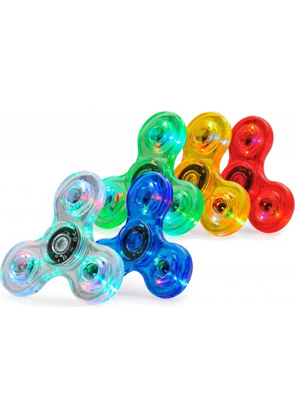 Hengshan Fidget Spinner, 5 Paket LED Işıklı Fidget Spinner- Parmak Oyuncak El Fidget Spinner- Doğum Günü Hediyesi, Rewa (Yurt Dışından)