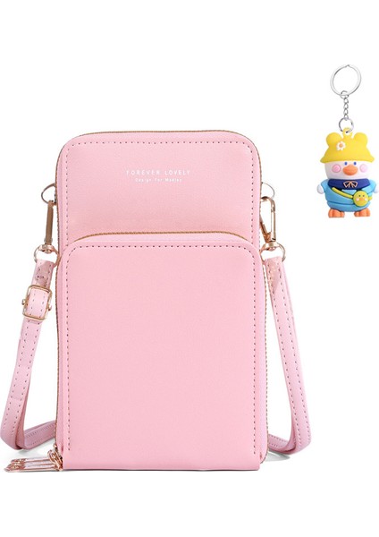 Bayan Cüzdan Omuz Crossbody Çanta Çok Fonksiyonlu Cep Telefonu Çantası Kart Tutucu (Yurt Dışından)
