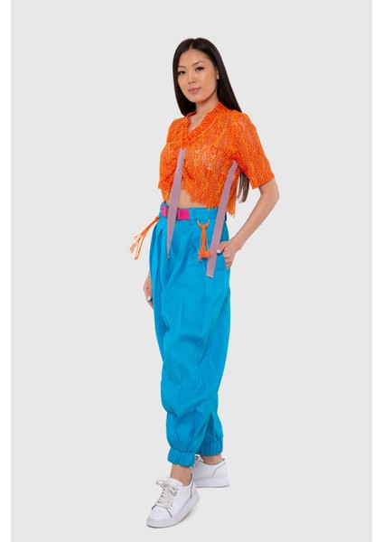 Dantel Crop Top
