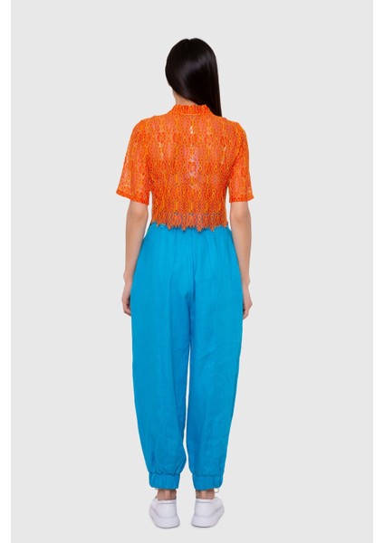 Dantel Crop Top