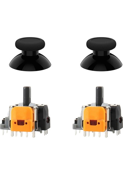 x Kit Için Yedek Hall Etkili Joystick (Yurt Dışından)