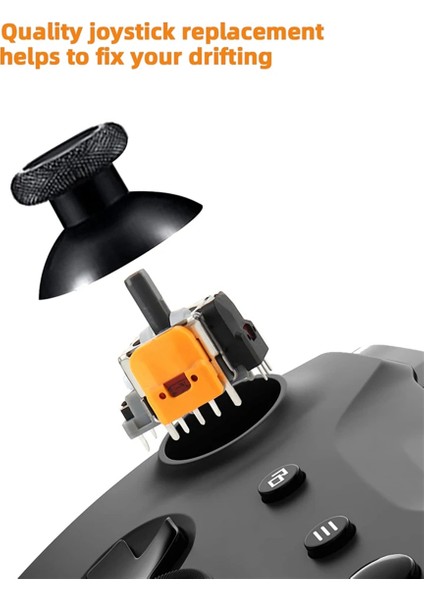 x Kit Için Yedek Hall Etkili Joystick (Yurt Dışından) modelleri