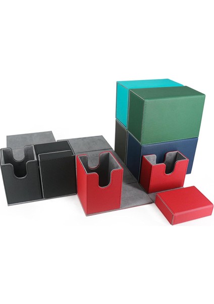 Kart Destesi Kutusu, Flip Zar Tepsisi ile Premium Kart Kutusu, Mavi (Yurt Dışından) fiyatları