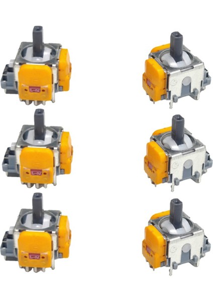 6 Adet Joysticks Hall Elektromanyetik Ayarlanabilir Joystickler (Yurt Dışından)