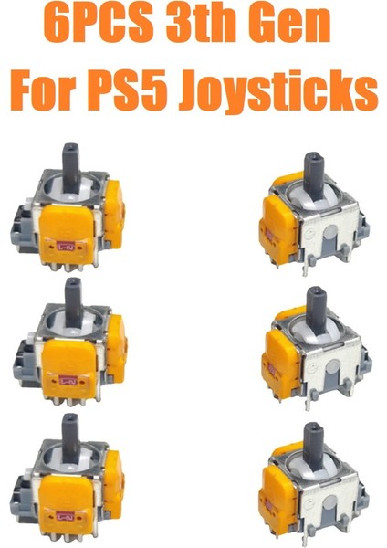 6 Adet Joysticks Hall Elektromanyetik Ayarlanabilir Joystickler (Yurt Dışından) fırsatları