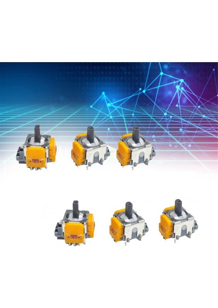 6 Adet Joysticks Hall Elektromanyetik Ayarlanabilir Joystickler (Yurt Dışından) indirimleri