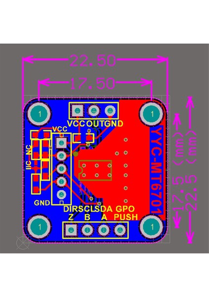 Manyetik Kodlayıcı MT6701 Manyetik Indüksiyon Açı Ölçüm Sensörü (Yurt Dışından) fiyatları