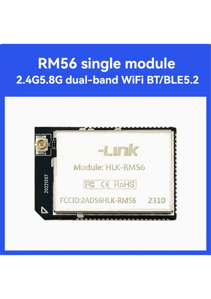 RM56 Wıfı Modülü 2.4g5.8g Çift Bantlı Wıfı+Btble5.2 (Yurt Dışından) fiyatları