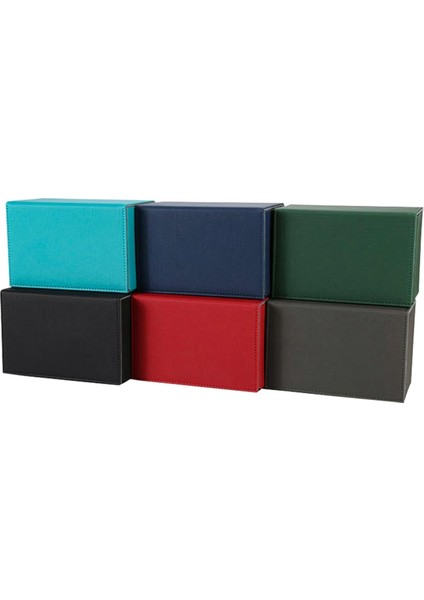 Kart Destesi Kutusu, Flip Zar Tepsili Premium Kart Kutusu, Kırmızı (Yurt Dışından) indirimleri