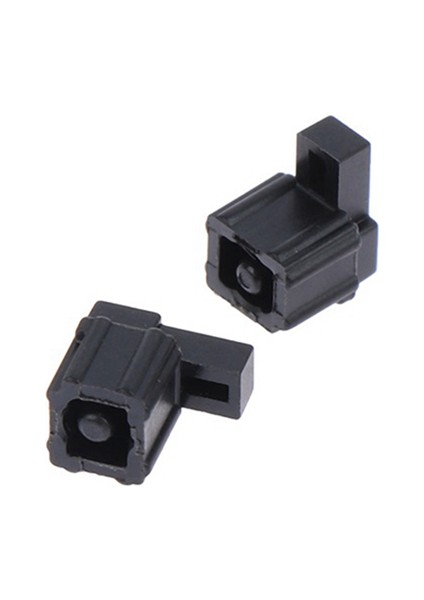 1 Çift Kilit Tokası Nintend Switch Ns Nx Joycon Siyah (Yurt Dışından)