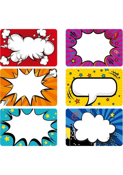 250 Adetrulo Isim Etiketi Çıkartmaları 6 Renk 250 Ofis Için Etiket Çıkartmaları (Yurt Dışından) modelleri