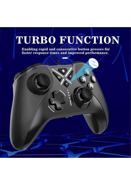 Hall Tetikleyicili Joystick'ler ve Turbo Fonksiyonlu Kablolu Oyun Kontrolcüsü (Yurt Dışından) fırsatları