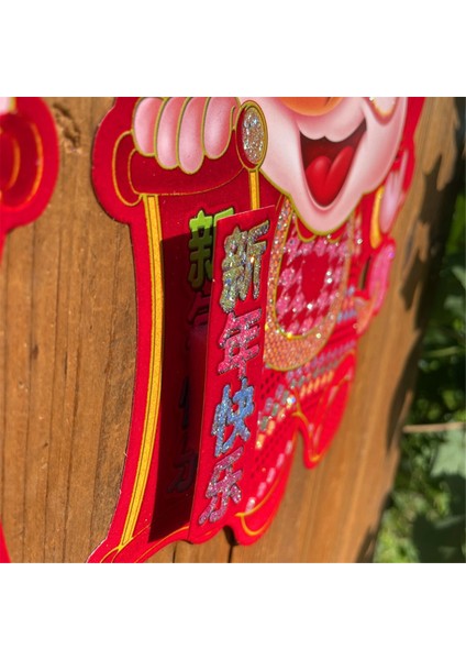 4 Stil Karikatür Çin Ejderhası Kapı Pencere Çıkartmaları Dekorasyonu (Yurt Dışından) fiyatları