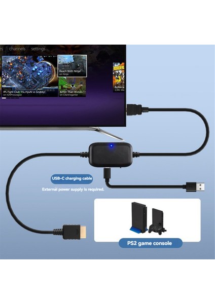 Ps2 Için - Uyumlu Adaptör 1080P Görüntü Kablosu (Yurt Dışından) fırsatları