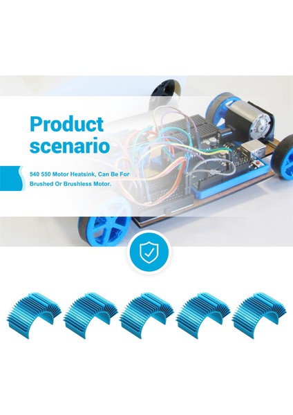 540/545/550 3650 3660 3670 Motor Isı Emici 1/10 Model Rc Araba Tekne Için (Yurt Dışından) indirimleri