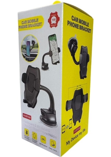 H-XP330 EKSTRA Güçlü Vantuzlu Araç Içi Telefon Tutucu indirimleri