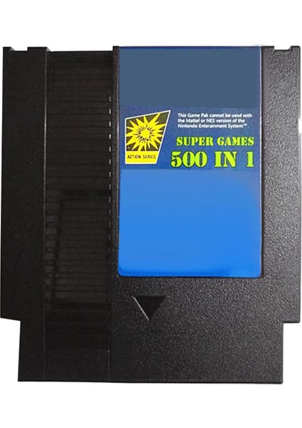 1 2 3 6 7 8b Için Oyun Konsolu Için 500-IN-1 Oyun (Yurt Dışından)